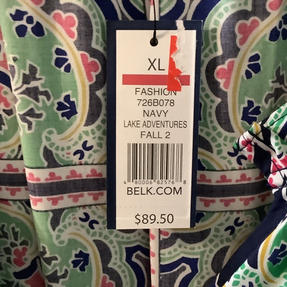 Crown & Ivy Multicolor Patterned dress, XL - Picture 3 of 11